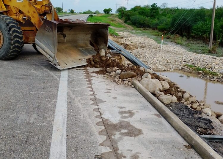 Inicia Gobierno de Tamaulipas reparación de carreteras y caminos afectados por lluvias