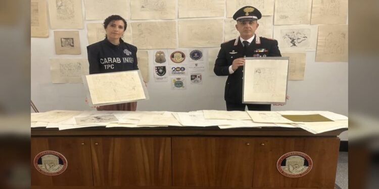 ¡Italia desmantela red de falsificación de arte!