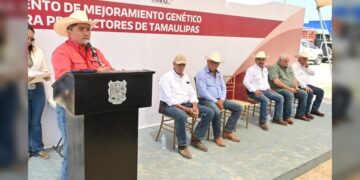 Llevan Programa de Mejoramiento Genético al municipio de Méndez