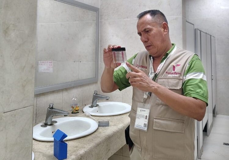 Mantiene SST verificación sanitaria en zonas afectadas por las lluvias