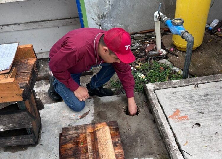 Mantiene SST verificación sanitaria en zonas afectadas por las lluvias