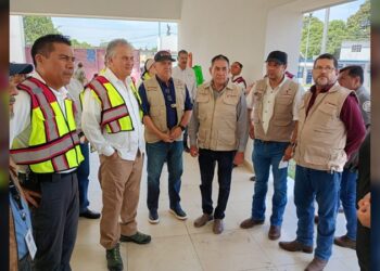 Mantiene SST verificación sanitaria en zonas afectadas por las lluvias