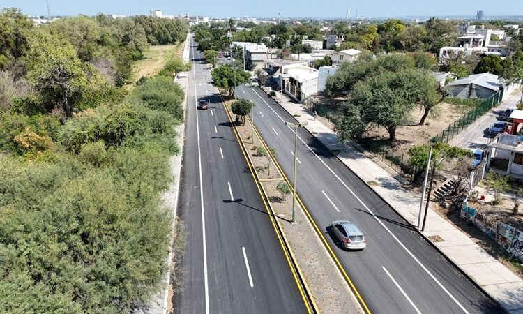 Obras viales e hidráulicas transforman la capital de Tamaulipas