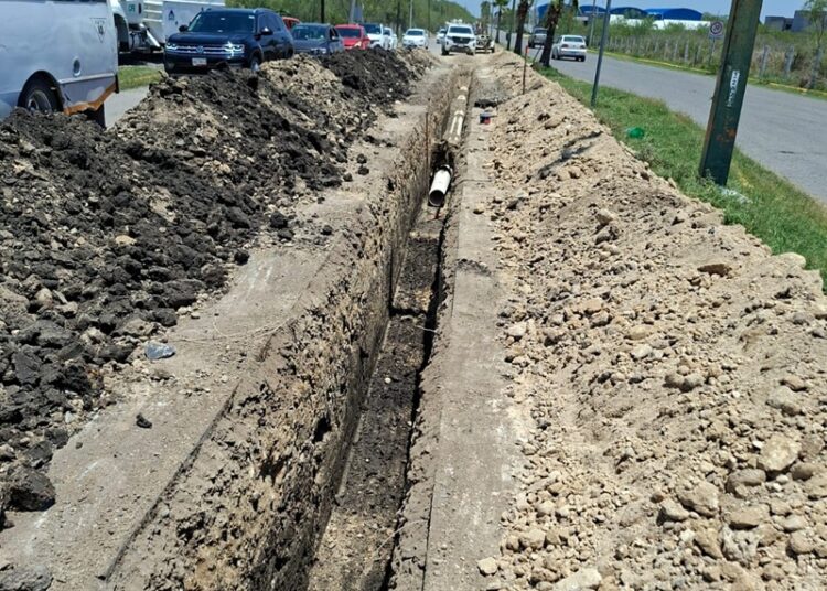 Obras viales e hidráulicas transforman la capital de Tamaulipas