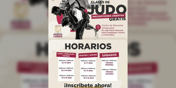 Ofrece NLD clases de judo gratis para niños y adolescentes en el Centro de Bienestar Solidaridad