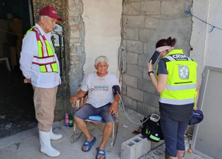 Otorga SST atención médica y realiza acciones contra el dengue en el sur del estado