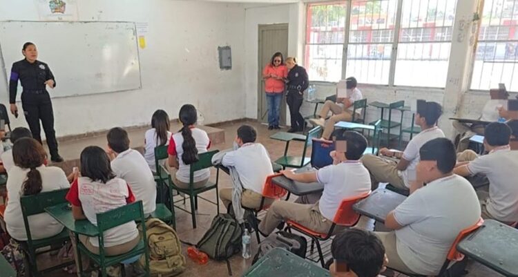 Previene SSPT violencia en planteles de educación básica de Tampico