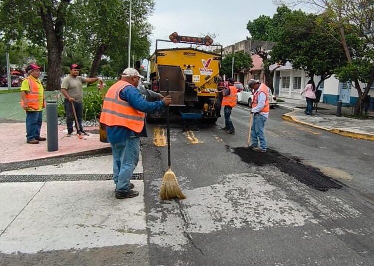 Reactiva Municipio programa emergente de bacheo