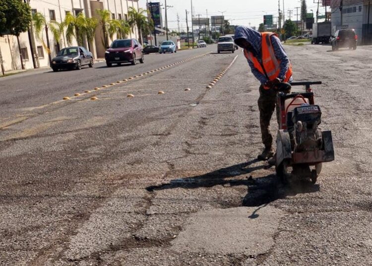 Reactiva Municipio programa emergente de bacheo