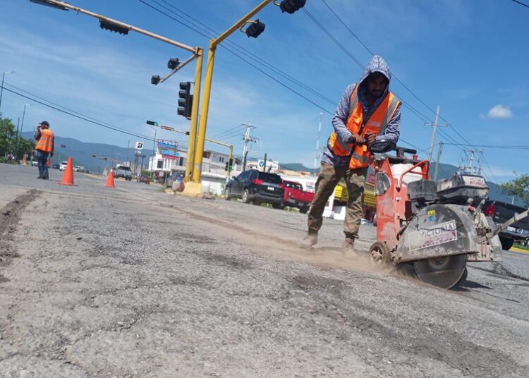 Reactiva Municipio programa emergente de bacheo