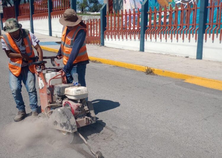 Reactiva Municipio programa emergente de bacheo