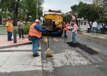 Reactiva Municipio programa emergente de bacheo