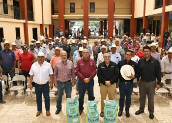 Reciben semilla de maíz productores del municipio de Tula