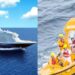 Niña cayó del crucero de Disney y su padre saltó para rescatarla