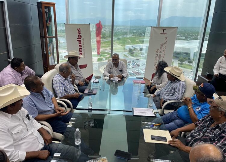 Se reúne secretario de Desarrollo Rural con productores agrícolas