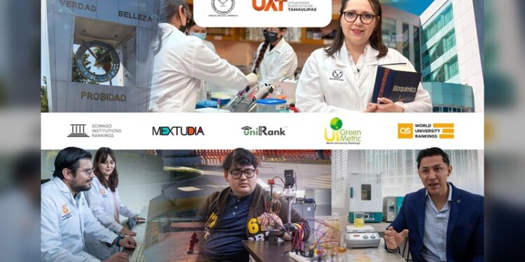 Sigue la UAT avanzando en ‘rankings’ nacionales e internacionales