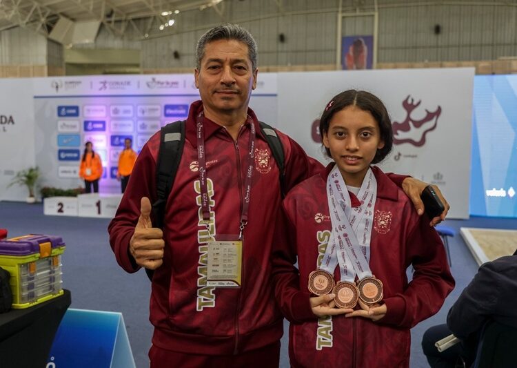 Suma Tamaulipas 9 medallas en levantamiento de pesas de la Olimpiada Nacional 2025