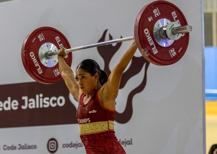 Suma Tamaulipas 9 medallas en levantamiento de pesas de la Olimpiada Nacional 2025