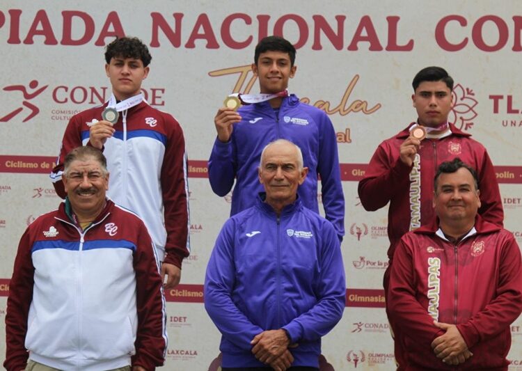 Suma Tamaulipas medalla de bronce en atletismo de Olimpiada Nacional