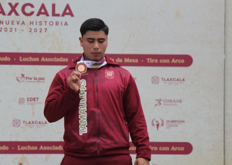 Suma Tamaulipas medalla de bronce en atletismo de Olimpiada Nacional
