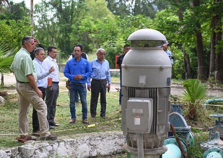 Supervisa alcalde los manantiales de ‘La Peñita’