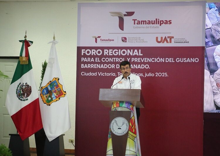 Tamaulipas tiende barrera de contención al gusano barrenador