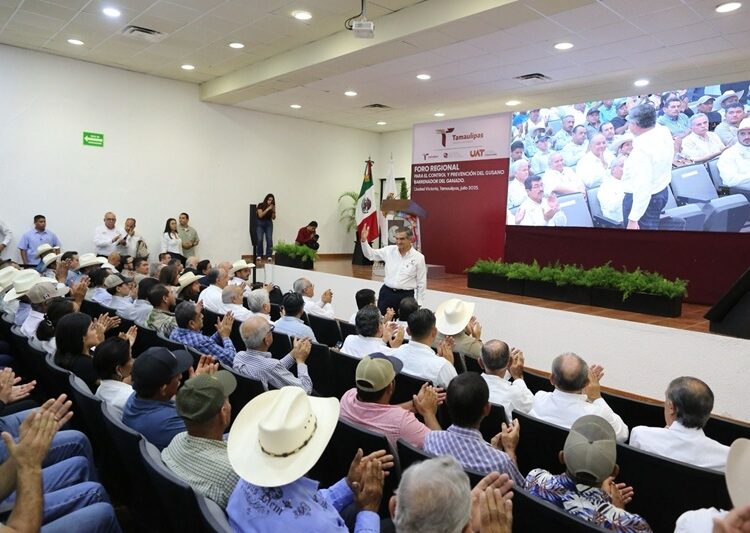 Tamaulipas tiende barrera de contención al gusano barrenador
