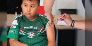 Todo listo para la jornada de vacunación Drive Thru