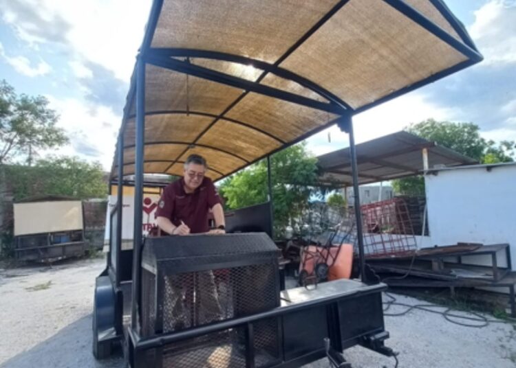 Transforma ITAVU viviendas con bloqueras comunitarias en Díaz Ordaz y Tula