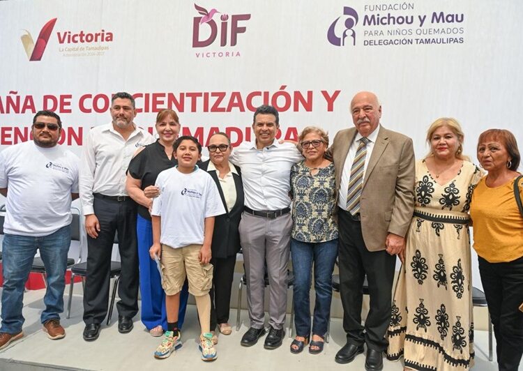 Une esfuerzos Municipio con Michou y Mau en la prevención de quemaduras