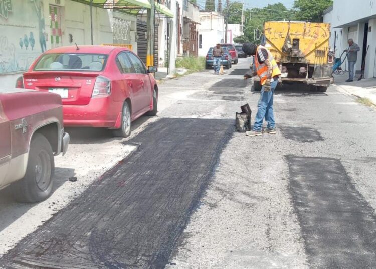 Rehabilitación de calles no se detiene en Victoria