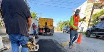 Rehabilitación de calles no se detiene en Victoria