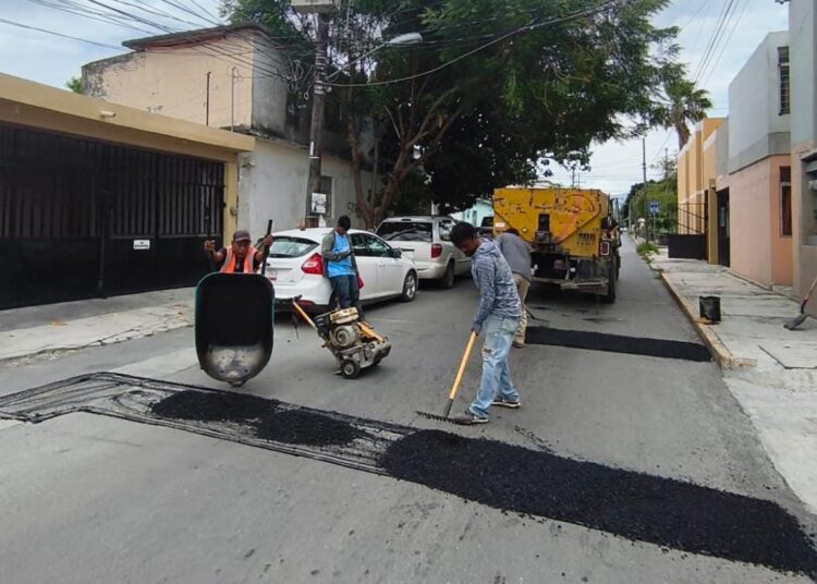 Rehabilitación de calles no se detiene en Victoria
