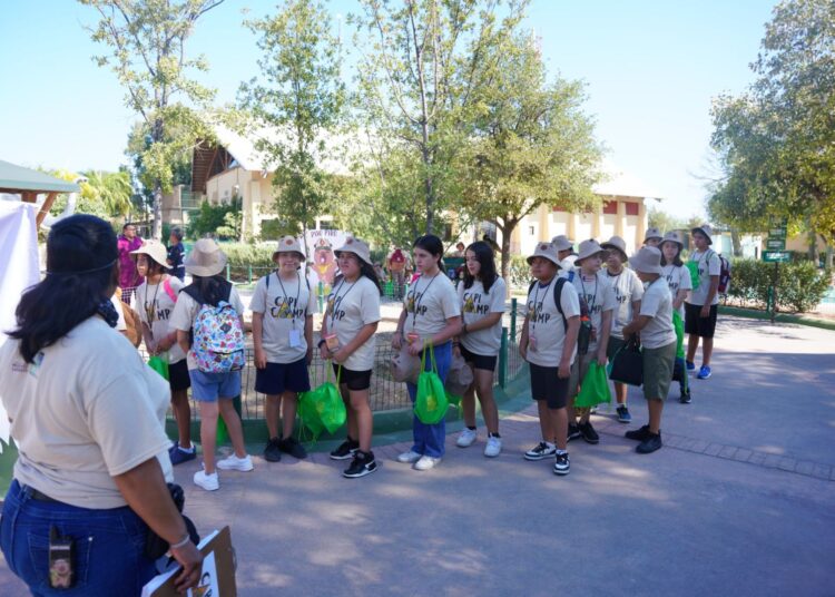Arranca el Capi Camp en el Zoológico de Nuevo Laredo.