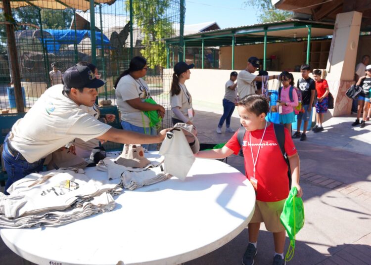 Arranca el Capi Camp en el Zoológico de Nuevo Laredo.