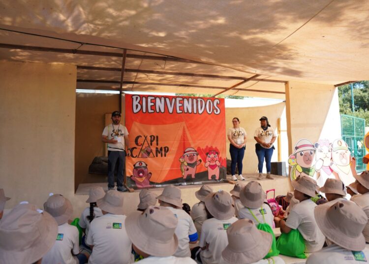Arranca el Capi Camp en el Zoológico de Nuevo Laredo.