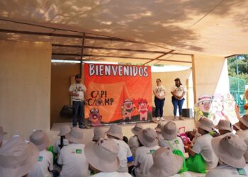 Arranca el Capi Camp en el Zoológico de Nuevo Laredo.
