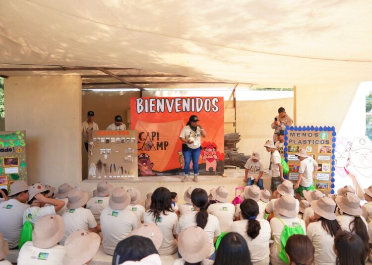Arranca el Capi Camp en el Zoológico de Nuevo Laredo.