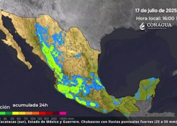 #PronósticodelTiempo para hoy Jueves 17 de julio de 2025