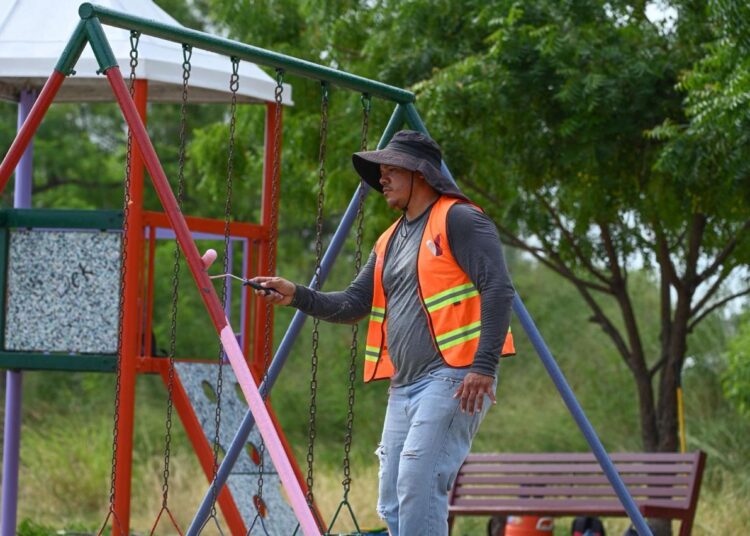 Recupera Victoria área verde para fortalecer convivencia social en Lomas de Santander