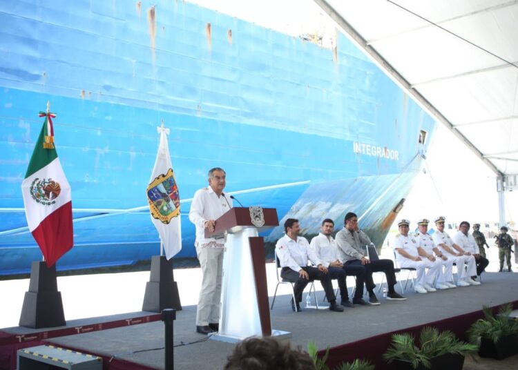 Tamaulipas se convierte en la nueva frontera marítima de México: Américo