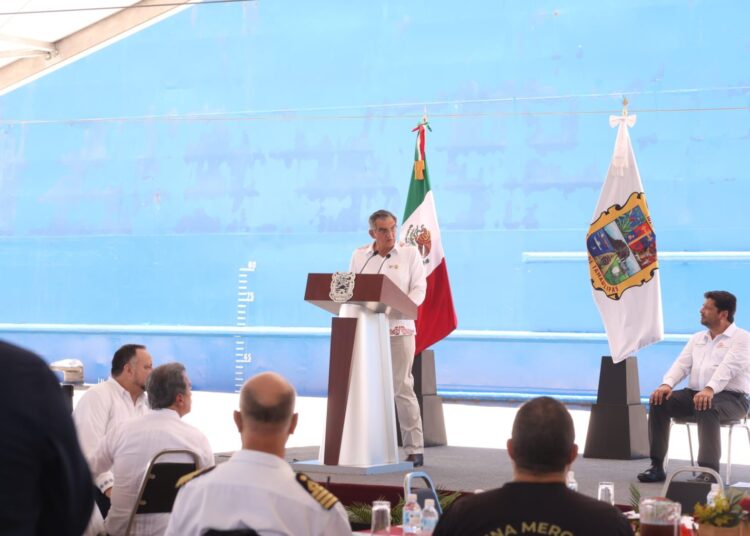 Tamaulipas se convierte en la nueva frontera marítima de México: Américo