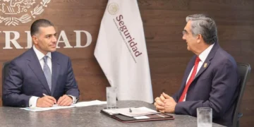 Se reúnen Américo Villarreal y Omar García Harfuch: trabajan para fortalecer seguridad en Tamaulipas