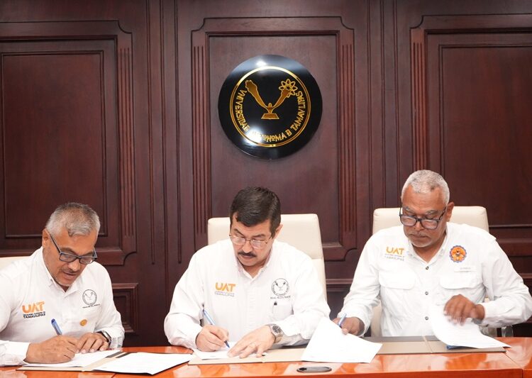 Acuerdan la UAT y el SUTUAT contrato colectivo de trabajo 2025