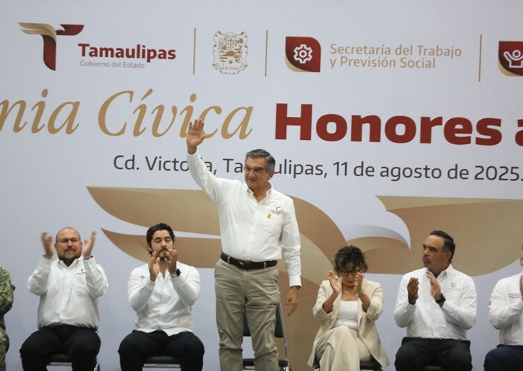 Américo reconoce a deportistas y jóvenes tamaulipecos