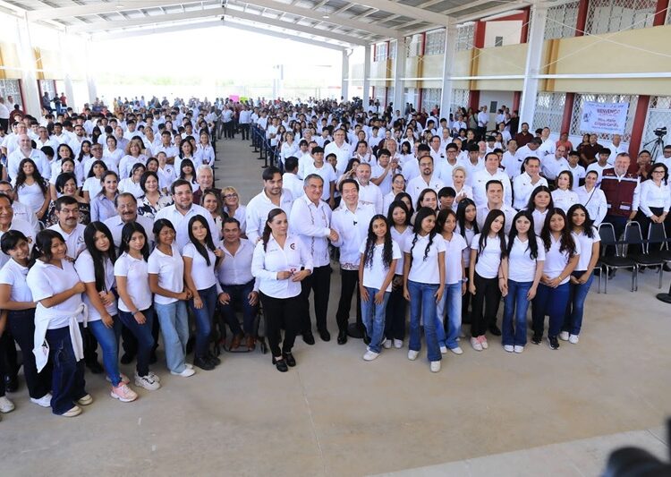 Apoyos sin precedentes en educación recibe Tamaulipas, destacan AVA y Mario Delgado