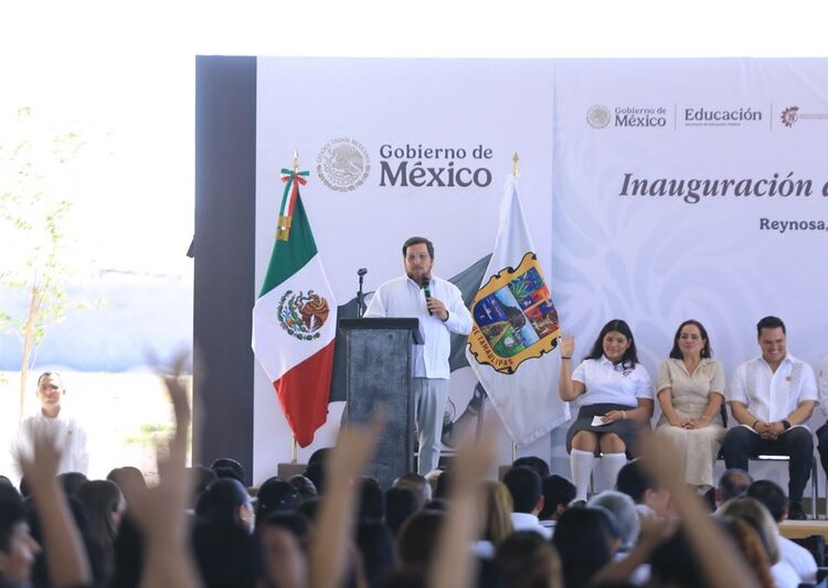 Apoyos sin precedentes en educación recibe Tamaulipas, destacan AVA y Mario Delgado