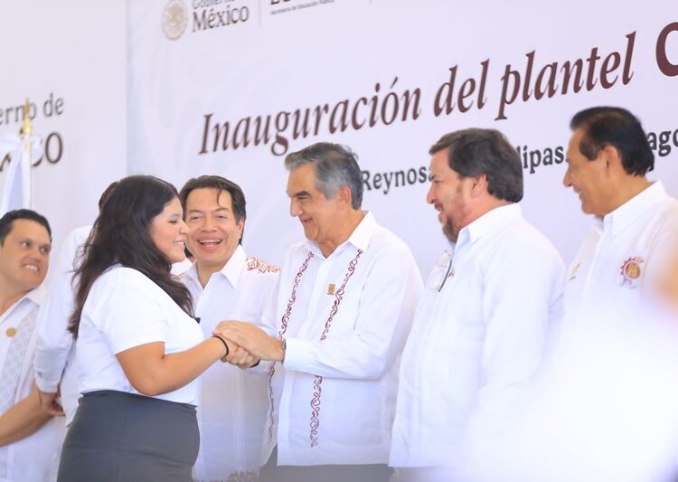 Apoyos sin precedentes en educación recibe Tamaulipas, destacan AVA y Mario Delgado