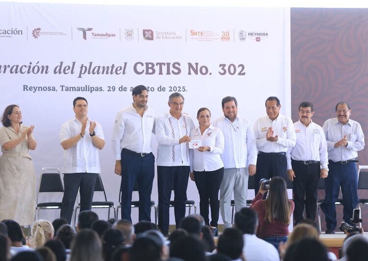 Apoyos sin precedentes en educación recibe Tamaulipas, destacan AVA y Mario Delgado