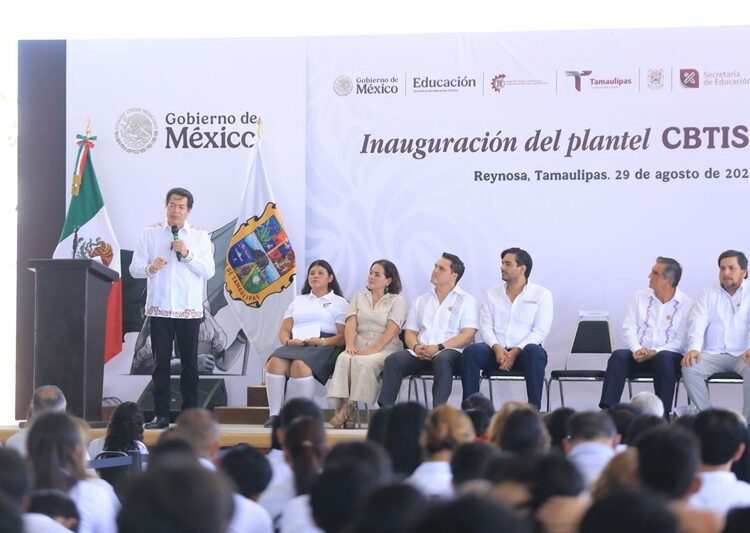 Apoyos sin precedentes en educación recibe Tamaulipas, destacan AVA y Mario Delgado